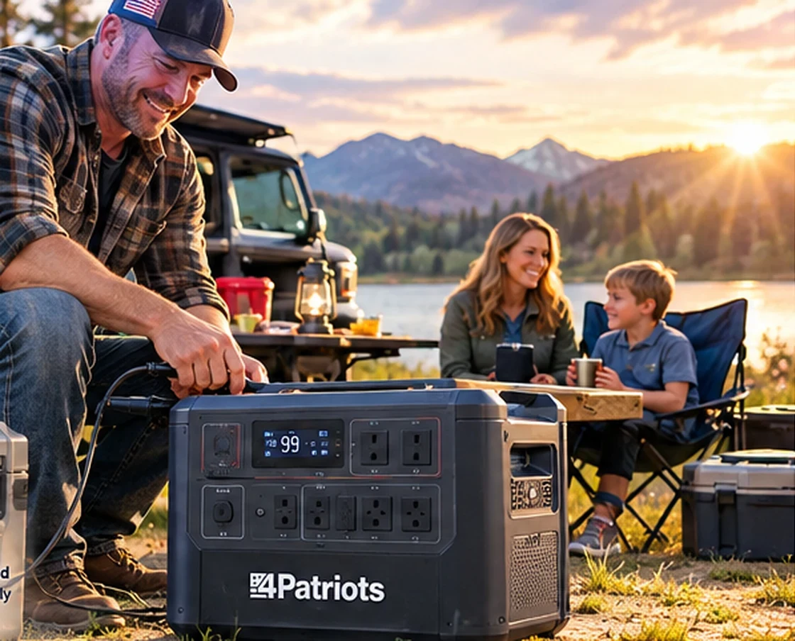 AI-generated illustrative lifestyle scene for Best Solar Generators for Home Backup: Find the Right Power; not a photograph of the 2500X or a real customer